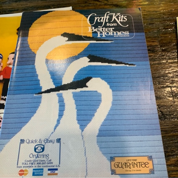 7 Craft Crafting Magazines Patterns Dolls Needlepoint Yarn Crochet Cross Stitch - Picture 10 of 15